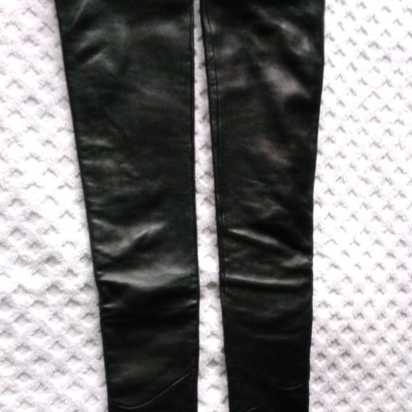 Tory Burch Long Leather Gloves (Rare) - Picture 9 of 10